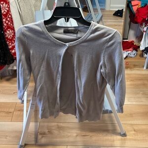The Limited Light Gray Women's Cardigan